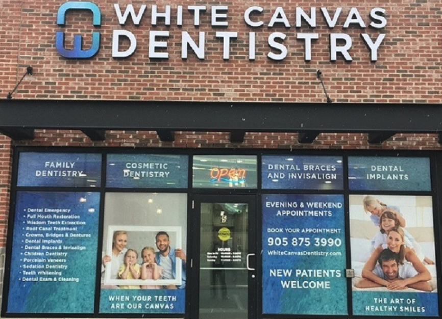 white canvas dentistry milton